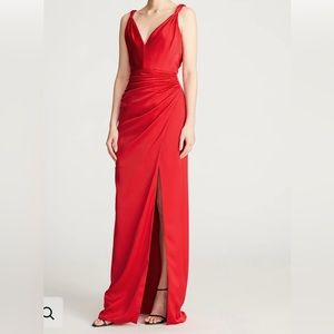 Halston‎ YVETTE GOWN IN SATIN